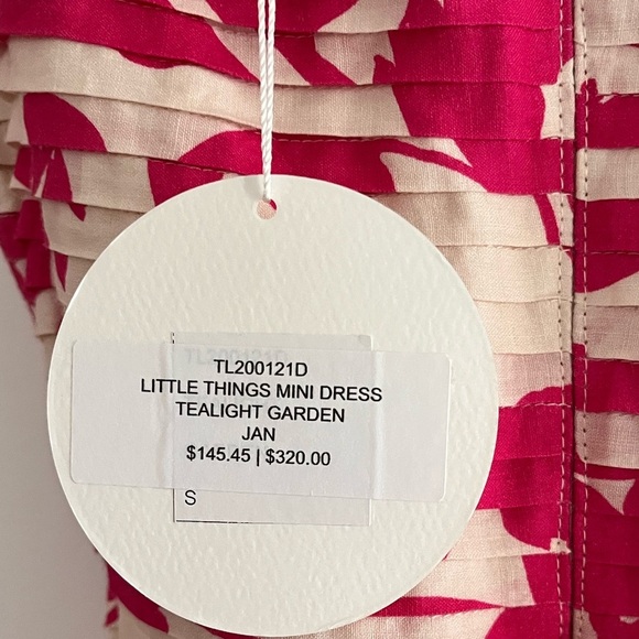 La Maison Talulah dress Little Things Mini Dress Tea light Garden Sm Sample NWT - Picture 4 of 6